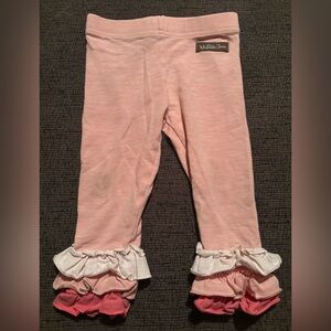 Matilda Jane Pink Ruffle Leggings